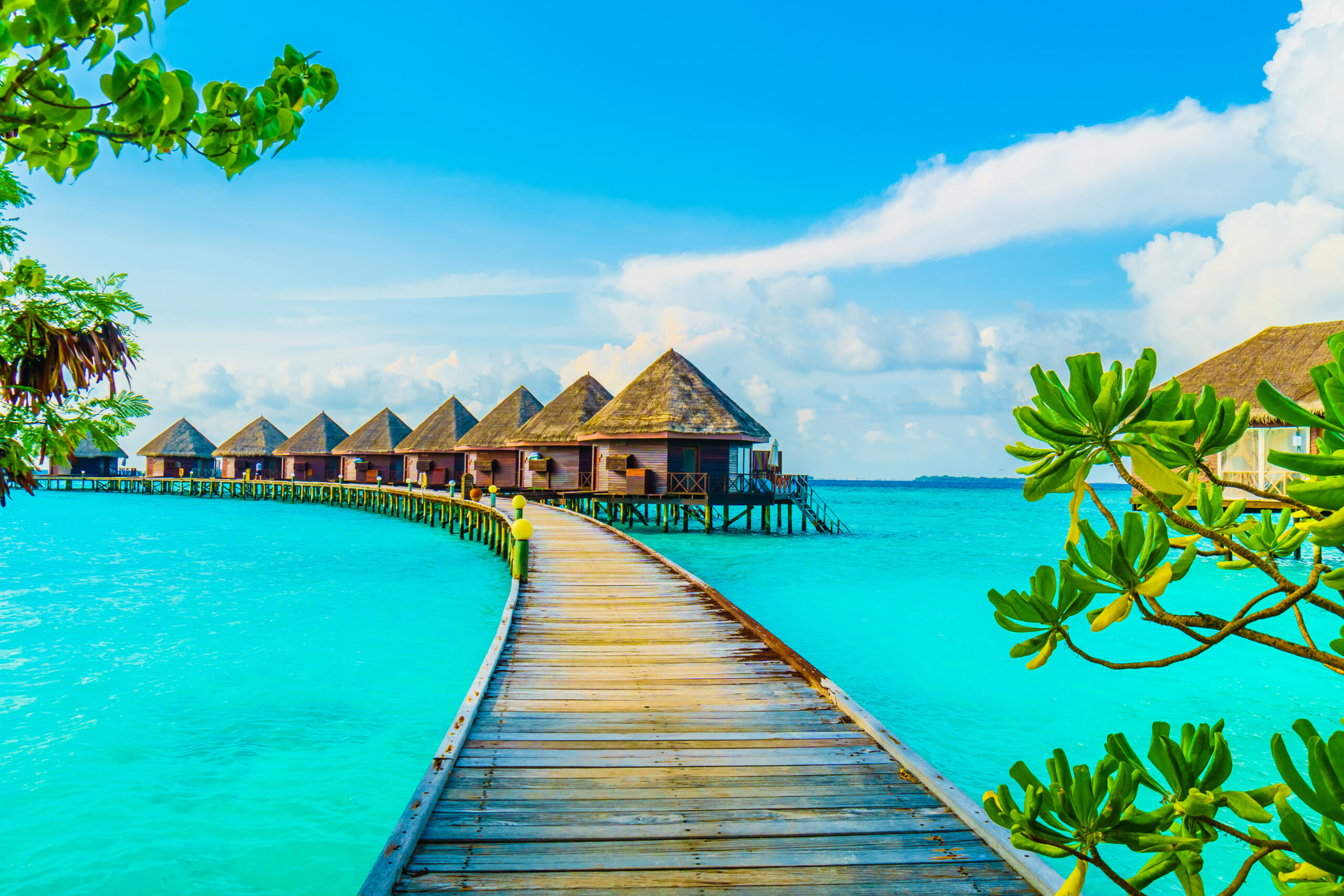Hình nền Maldives Islands - Phần bổ trợ Opera