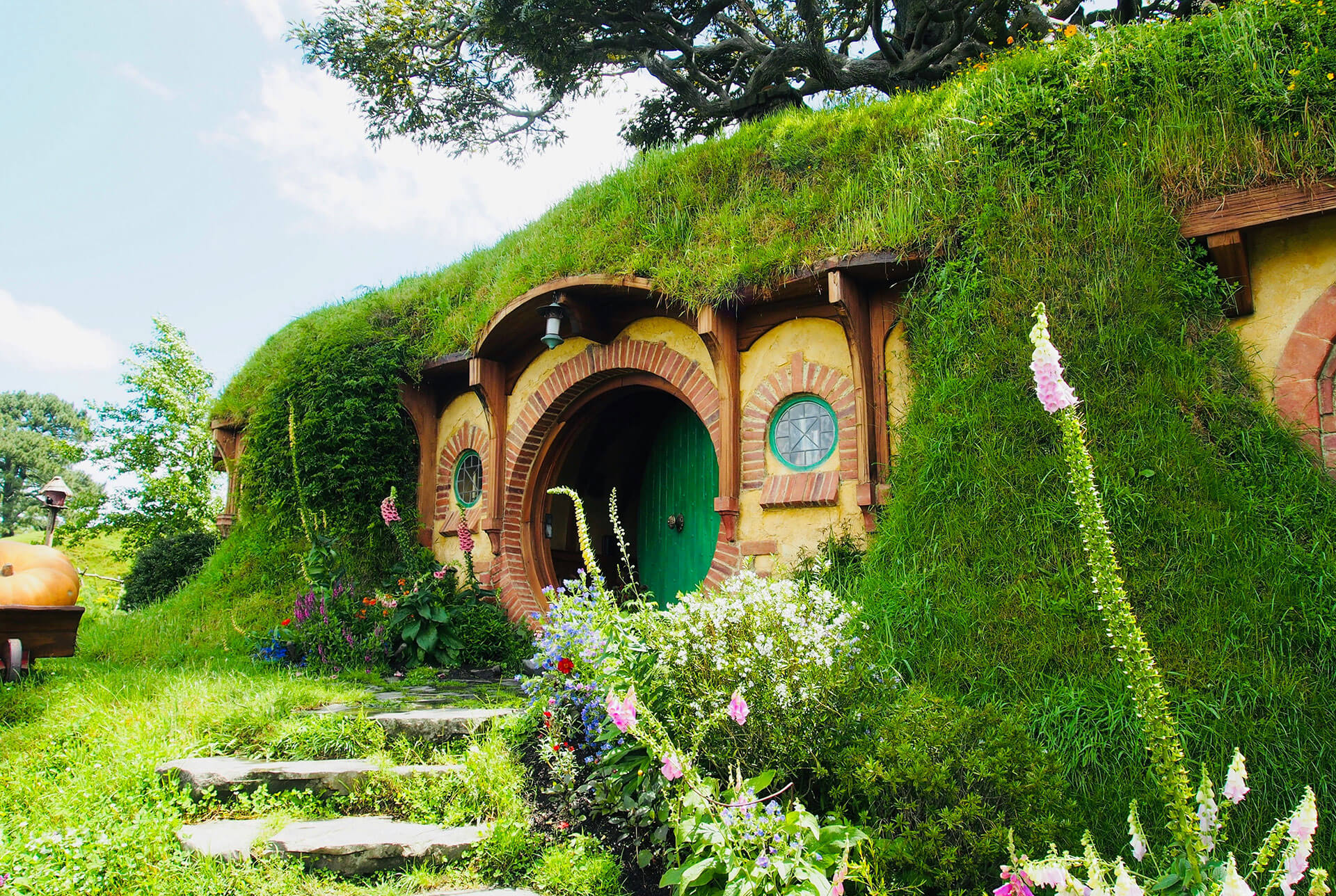 Hobbiton Movie Set, New Zealand | Photo by Adrien Aletti on Unsplash