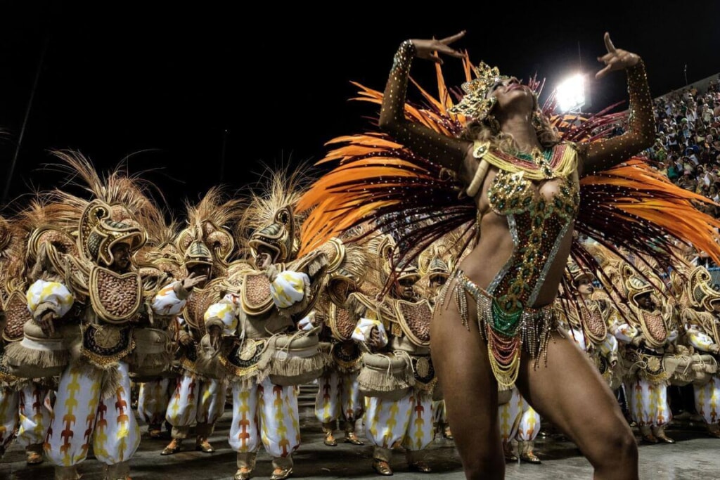 The Carnival in Rio de Janeiro