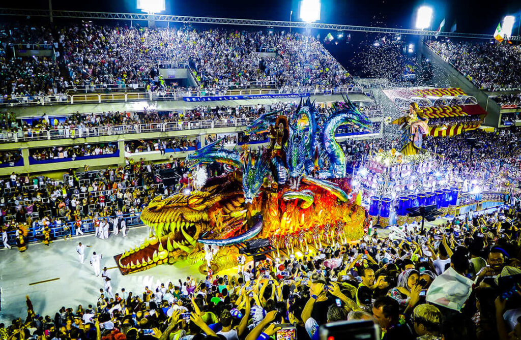 The Carnival in Rio de Janeiro