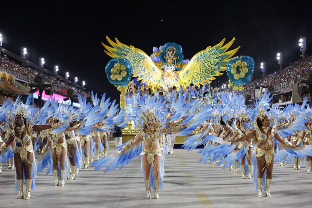 The Carnival in Rio de Janeiro