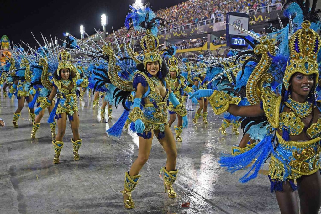 The Carnival in Rio de Janeiro