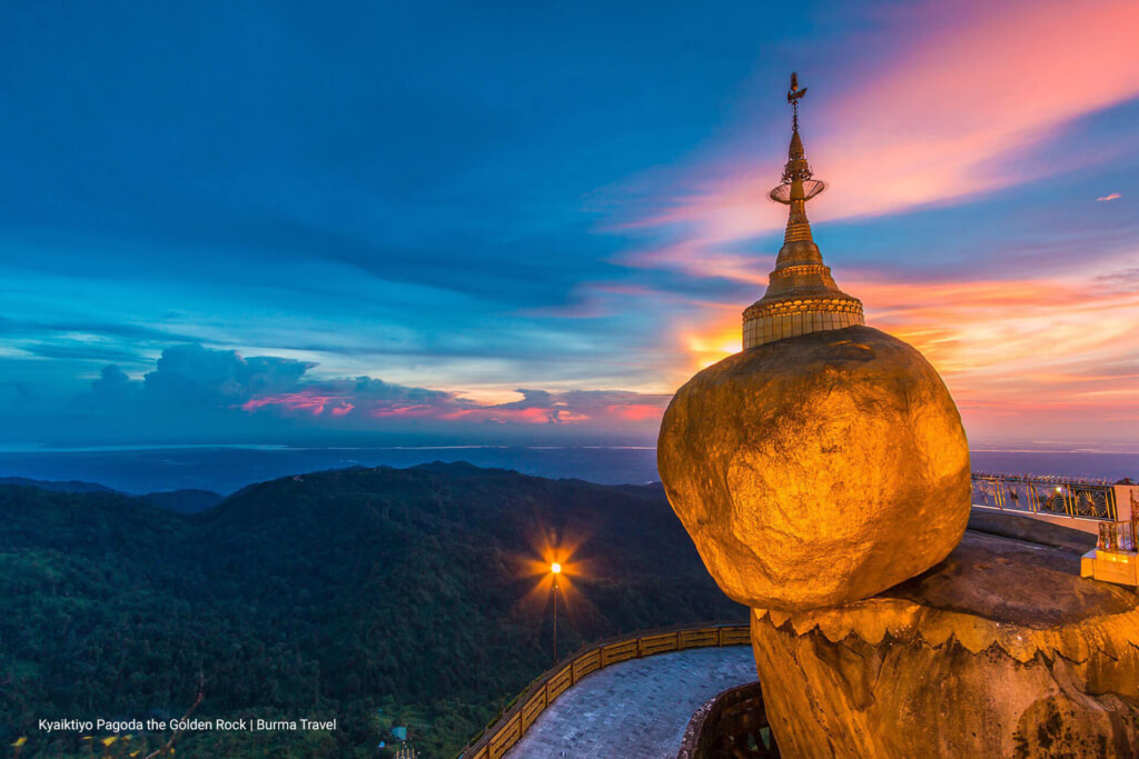 Kyaikhtiyo Pagoda, the Golden Rock | by Burma Travel
