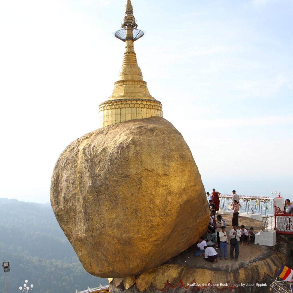 Kyaiktiyo Pagoda, the Golden Rock | Image by Jason Eppink