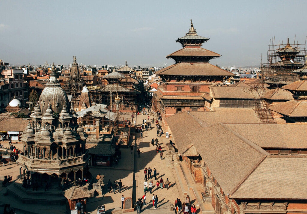 Nepal, Patan Durbar Square, Photo by Aaron Santelices on Unsplash