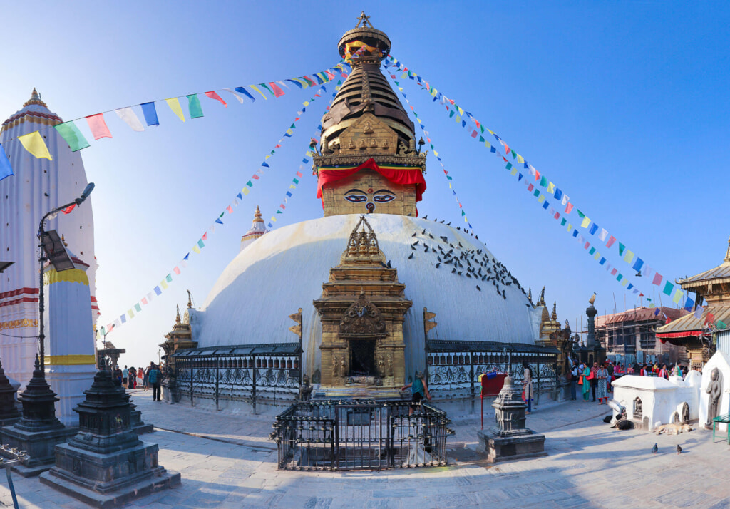 Nepal, Swayambhunath Stupa Photo by Nabin K Sapkota, Wikipedia