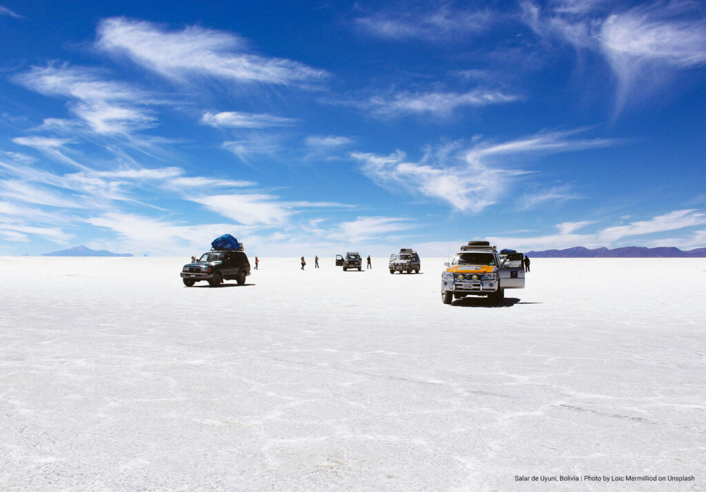 Salar de Uyuni, Bolivia | Photo by Loic Mermilliod on Unsplash