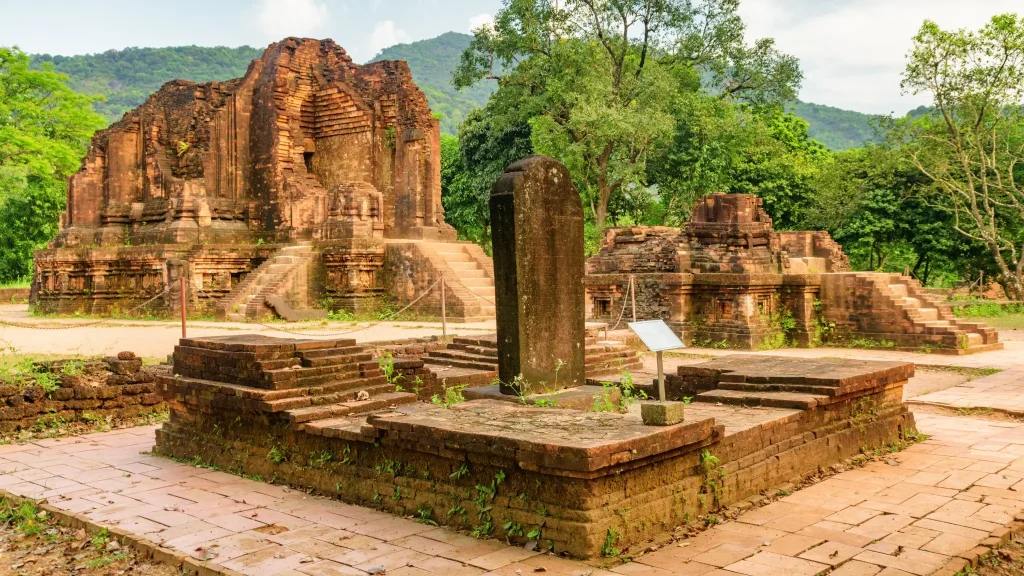 My Son Sanctuary. Between the 4th and 13th centuries a unique culture which owed its spiritual origins to Indian Hinduism developed on the coast of contemporary Viet Nam.